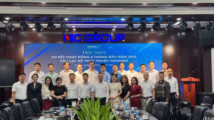 HỘI NGHỊ SƠ KẾT HOẠT ĐỘNG 6 THÁNG ĐẦU NĂM 2025 CỦA CÁC CLB TRỰC THUỘC HANOIBA