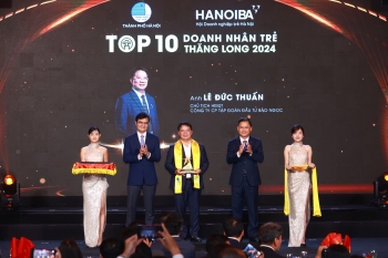 GIẢI THƯỞNG DOANH NHÂN TRẺ THĂNG LONG - TUYÊN DƯƠNG DOANH NHÂN TRẺ THỦ ĐÔ TIÊU BIỂU 2024