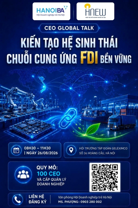 “Kiến tạo hệ sinh thái chuỗi cung ứng FDI bền vững” – Cơ hội vàng cho doanh nghiệp Việt tham gia chuỗi cung ứng toàn cầu