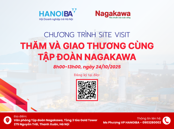 SITE VISIT TẬP ĐOÀN NAGAKAWA – TIẾP NỐI CHƯƠNG TRÌNH MEGA MATCHING 2025