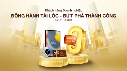 SACOMBANK tung ưu đãi mới cho gói BizPro, khách hàng doanh nghiệp xài thả ga phí bằng 0