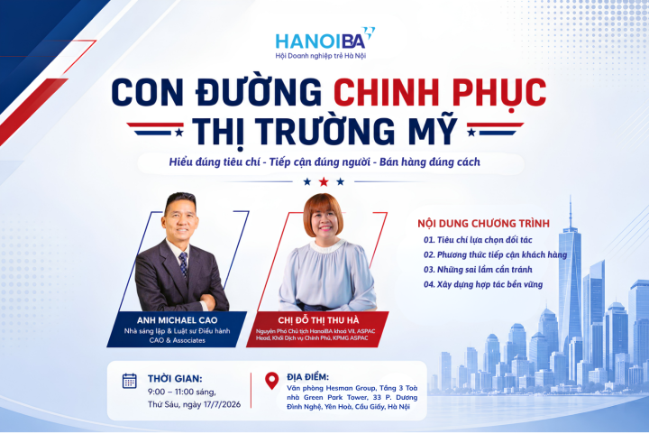 CON ĐƯỜNG CHINH PHỤC THỊ TRƯỜNG MỸ