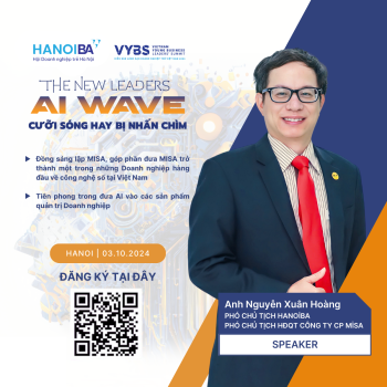 GIỚI THIỆU DIỄN GIẢ CỦA DIỄN ĐÀN VYBS THE NEW LEADERS: AI WAVE - 