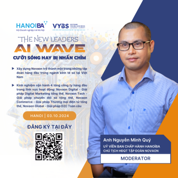 GIỚI THIỆU DIỄN GIẢ CỦA DIỄN ĐÀN VYBS THE NEW LEADERS: AI WAVE - 