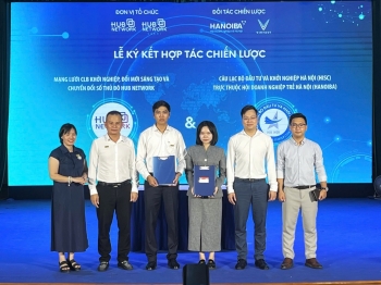 HANOIBA ĐỒNG HÀNH CÙNG DIỄN ĐÀN KHỞI NGHIỆP & ĐỔI MỚI SÁNG TẠO HUB FORUM HANOI 2025