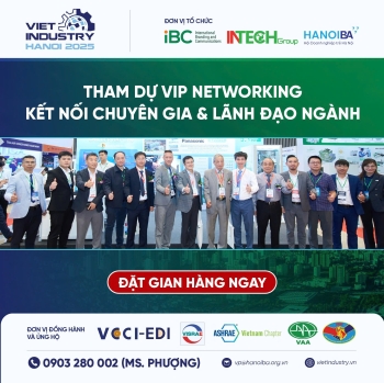 THAM GIA GIAN HÀNG HANOIBA TẠI VIET INDUSTRY 2025 - KHẲNG ĐỊNH NĂNG LỰC KỸ THUẬT & KẾT NỐI KINH DOANH
