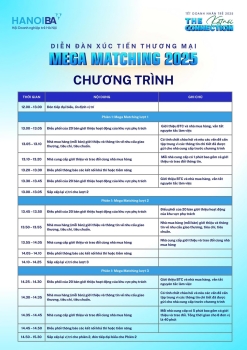 TẾT DOANH NHÂN TRẺ 2025 DIỄN ĐÀN XÚC TIẾN THƯƠNG MẠI - MEGA MATCHING 2025