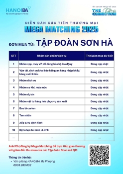 TẾT DOANH NHÂN TRẺ 2025 DIỄN ĐÀN XÚC TIẾN THƯƠNG MẠI - MEGA MATCHING 2025