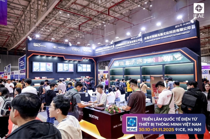 TRIỂN LÃM QUỐC TẾ ĐIỆN TỬ & THIẾT BỊ THÔNG MINH  VIỆT NAM 2025 (IEAE)