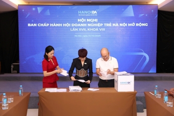 HỘI DOANH NGHIỆP TRẺ HÀ NỘI TỔ CHỨC THÀNH CÔNG HỘI NGHỊ BAN CHẤP HÀNH MỞ RỘNG LẦN THỨ XVII, KHOÁ VIII