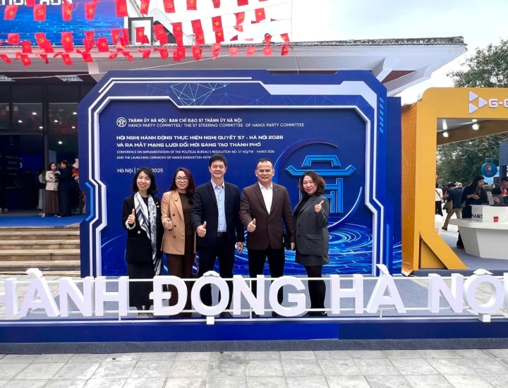 HANOIBA THAM DỰ HỘI NGHỊ HÀNH ĐỘNG THỰC HIỆN NGHỊ QUYẾT 57 & RA MẮT MANG LƯỚI ĐỔI MỚI SÁNG TẠO THÀNH PHỐ