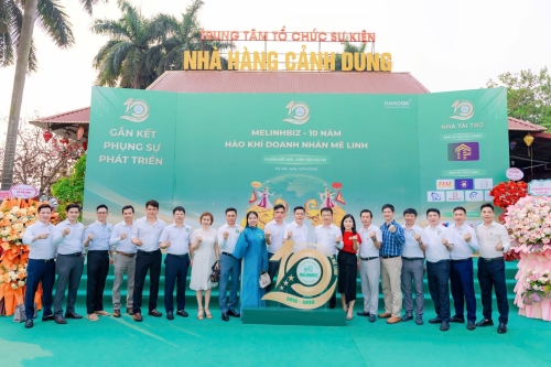 HANOIBA CHÚC MỪNG KỶ NIỆM 10 NĂM THÀNH LẬP CLB MELINHBIZ
